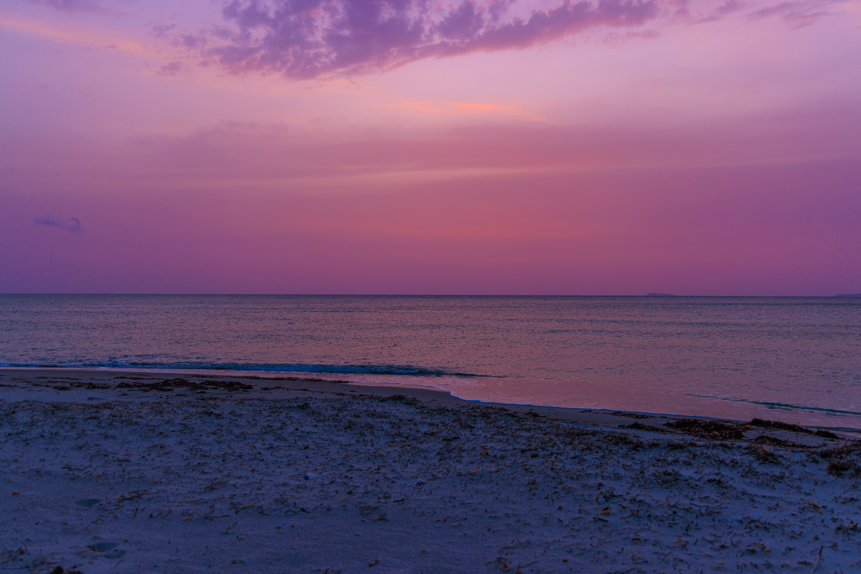 Violetter Himmel